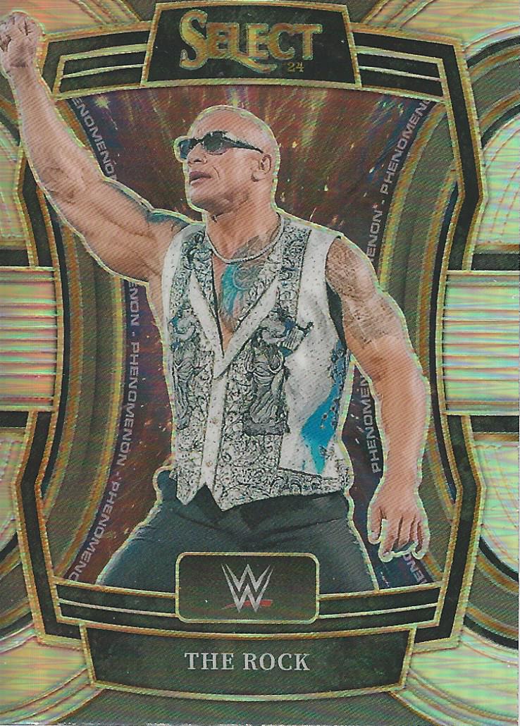 WWE Panini Select 2024 Trading Cards Phenomenon The Rock No.26