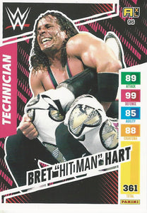 WWE Panini XL Adrenalyn 2024 Trading Cards Bret Hart No.96