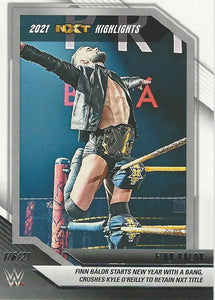 WWE Topps NXT 2022 Trading Cards Highlights Finn Balor No.3