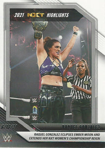 WWE Topps NXT 2022 Trading Cards Highlights Raquel Rodriguez No.20