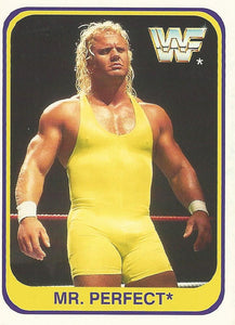 WWF Merlin 1991 Trading Cards Mr Perfect No.97