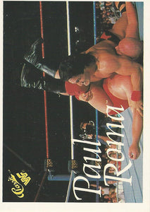 WWF Classic Trading Cards 1990 Paul Roma No.98
