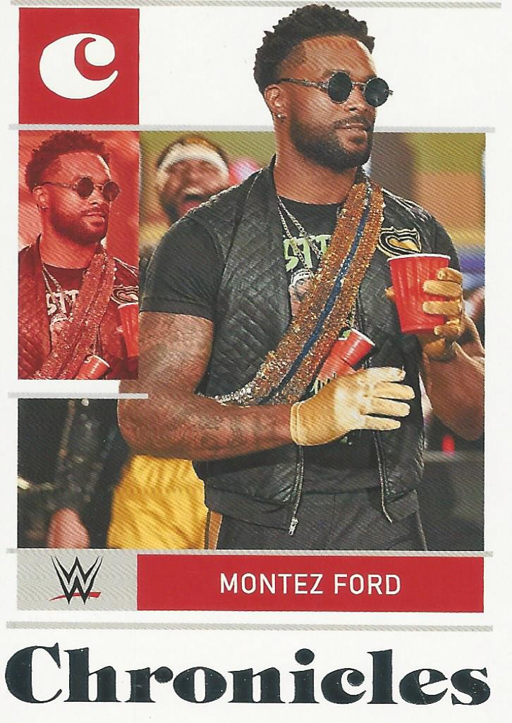 WWE Panini Chronicles 2023 Trading Cards Montez Ford No.16