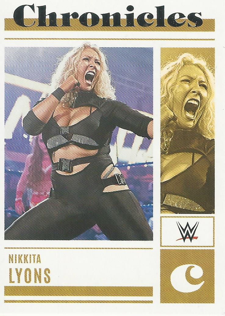 WWE Panini Chronicles 2023 Trading Cards Nikkita Lyons No.98