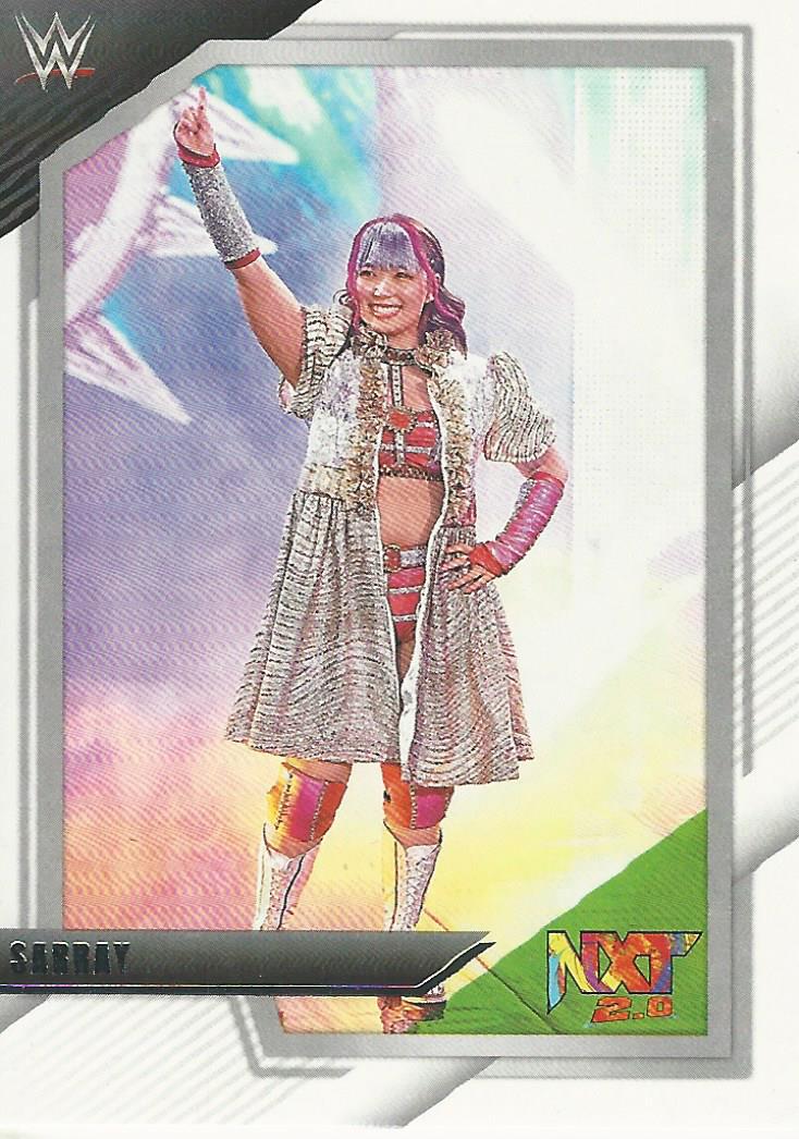 WWE Panini NXT 2022 Trading Cards Sarray No.64