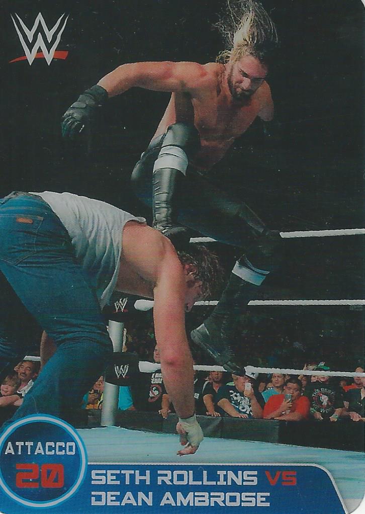 WWE Edibas Lamincards 2014 Seth Rollins No.121