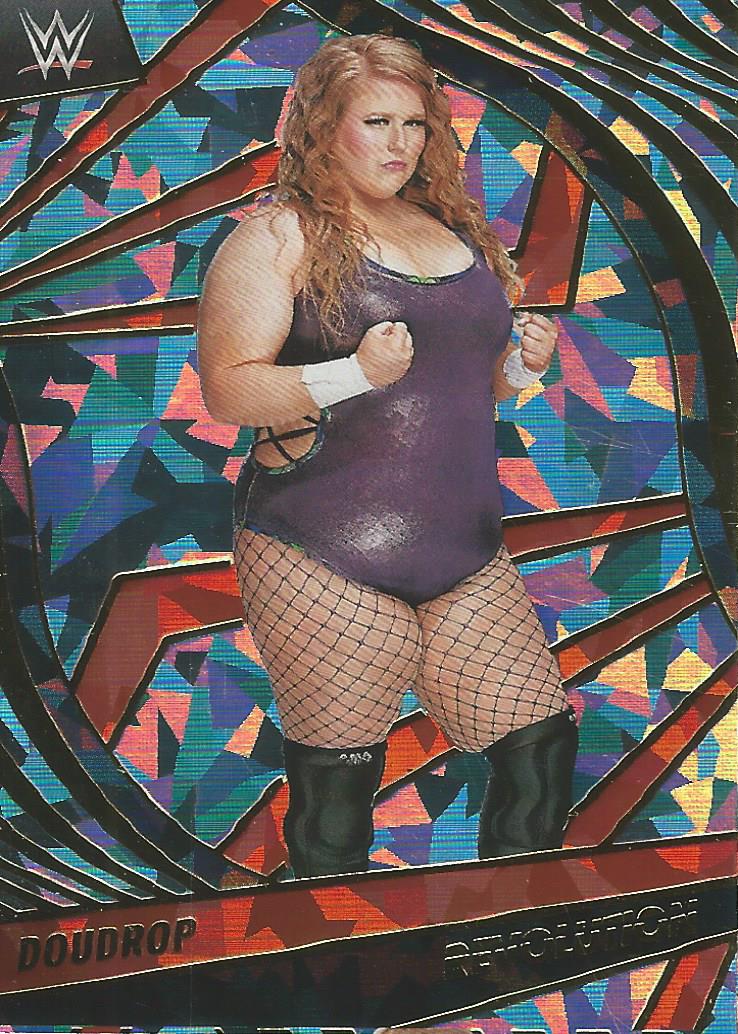 WWE Panini Revolution 2022 Trading Cards Doudrop FRACTAL No.60