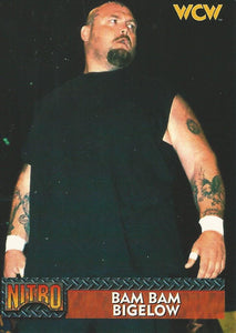 Topp WCW/NWO Nitro Trading Cards 1999 Bam Bam Bigelow No.9