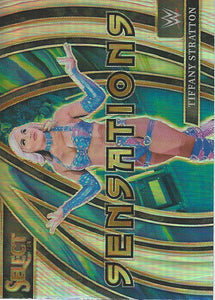 WWE Panini Select 2024 Trading Cards Sensations Tiffany Stratton No.9