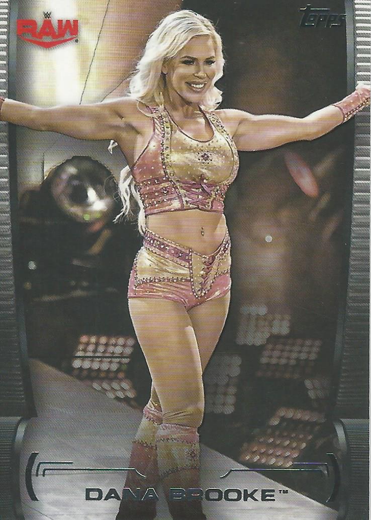 WWE Topps Undisputed 2021 Trading Cards Dana Brooke No.9