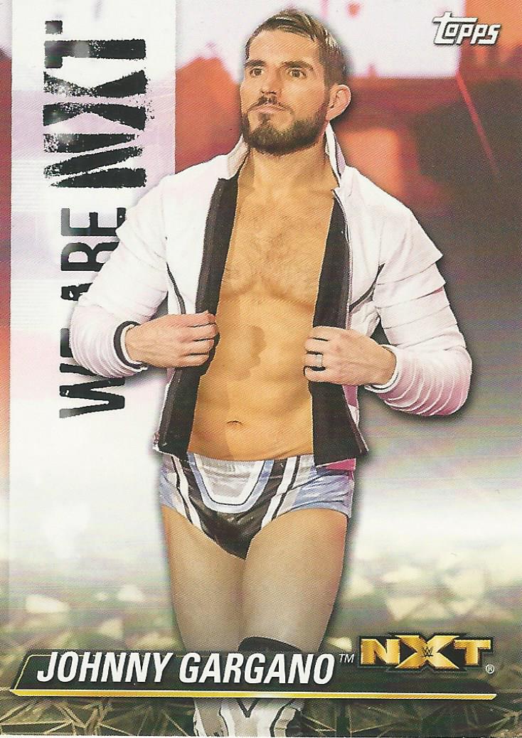 WWE Topps NXT 2021 Trading Cards Johnny Gargano NXT-27