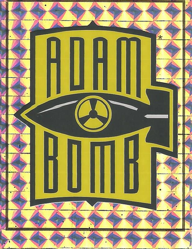 WWF Merlin Sticker Collection 1994 Adam Bomb No.100 Version 2