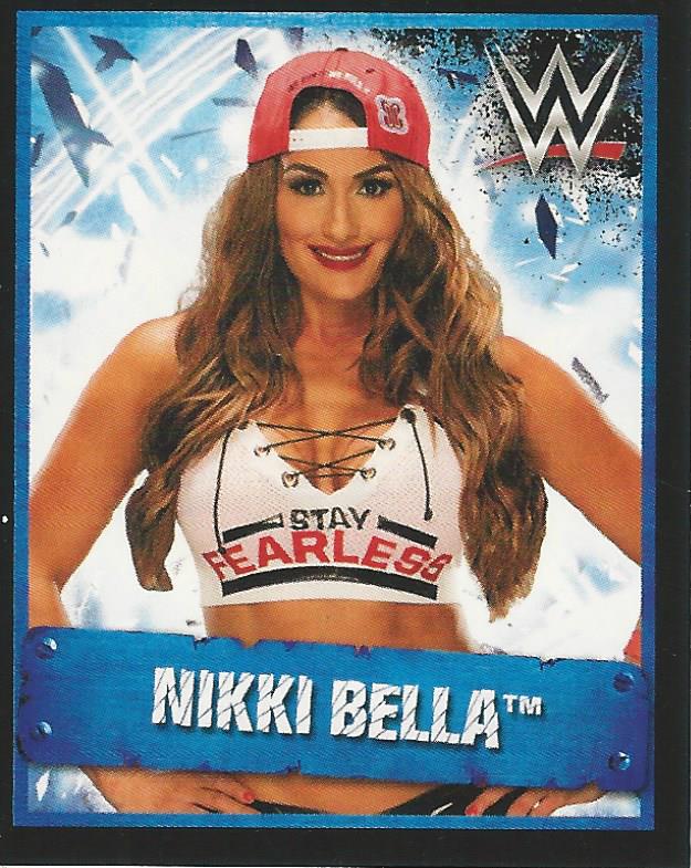 WWE Topps Stickers 2017 Nikki Bella No.100