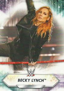 WWE Topps 2021 Trading Cards Becky Lynch No.100