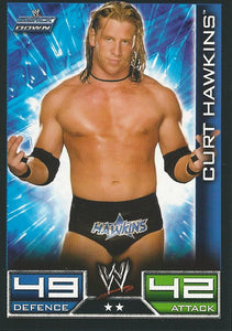 WWE Topps Slam Attax 2008 Trading Cards Curt Hawkins No.100