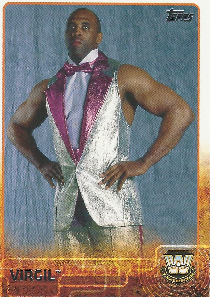 WWE Topps 2015 Trading Card Virgil No.100