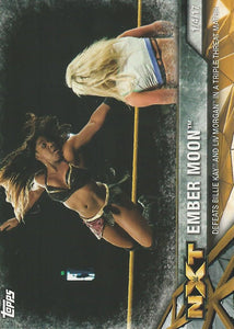 WWE Topps Women Division 2017 Trading Card Ember Moon NXT-26