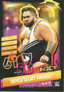 WWE Topps Slam Attax Reloaded 2020 Trading Card Bronson Reed No.100 NXT