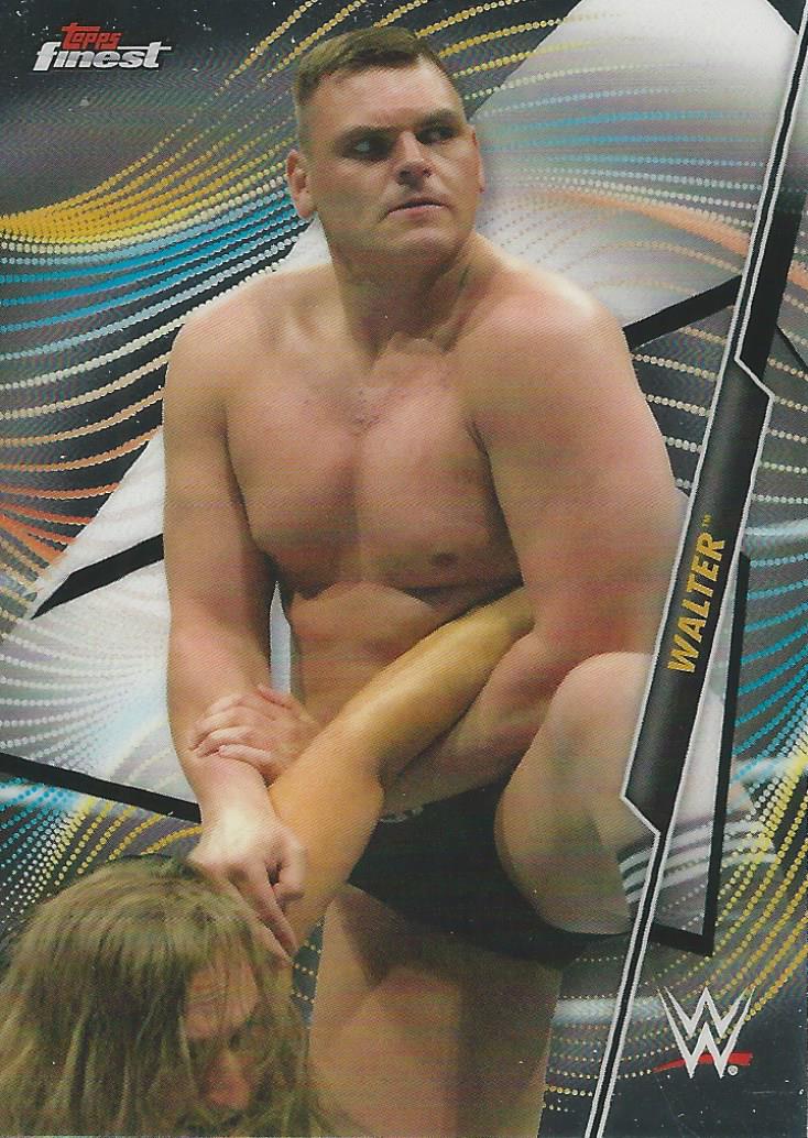 WWE Topps Finest 2020 Trading Card Walter No.100