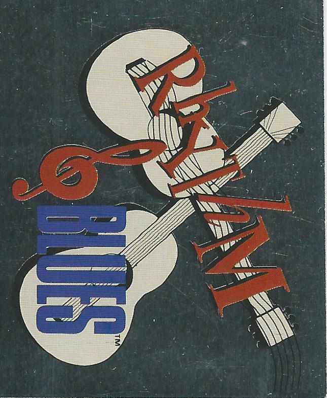 WWF Merlin Sticker Collection 1990 Rhythm and Blues No.100