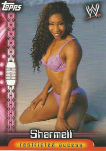 WWE Topps Insider 2006 Trading Card Sharmell D4