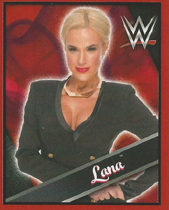 WWE Topps Then Now Forever 2016 Stickers Lana No.100