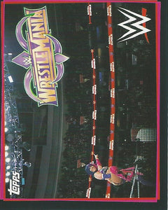 WWE Topps Road to Wrestlemania Stickers 2021 Asuka No.100