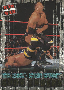 WWF Fleer Raw 2001 Trading Cards The Rock No.100