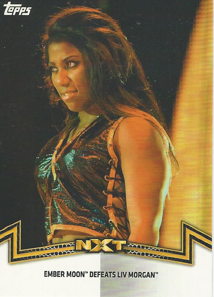 WWE Topps Women Division 2018 Trading Cards Ember Moon NXT-1