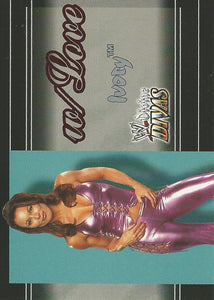 WWE Fleer Divine Divas Trading Card 2003 With Love Ivory No.3 of 16