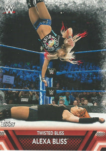 WWE Topps Women Division 2017 Trading Card Alexa Bliss F1