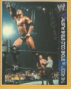 WWE Topps A-Z Sticker Collection 2014 The Rock No.101