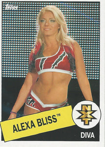 WWE Topps Heritage 2015 Trading Card Alexa Bliss No.101