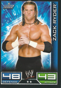 WWE Topps Slam Attax 2008 Trading Cards Zack Ryder No.101