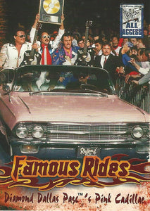 WWF Fleer All Access Trading Cards 2002 Famous Rides FR 1 of 12