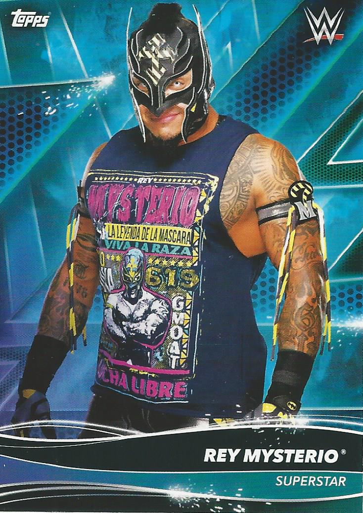 Topps WWE Superstars 2021 Trading Cards Rey Mysterio No.101