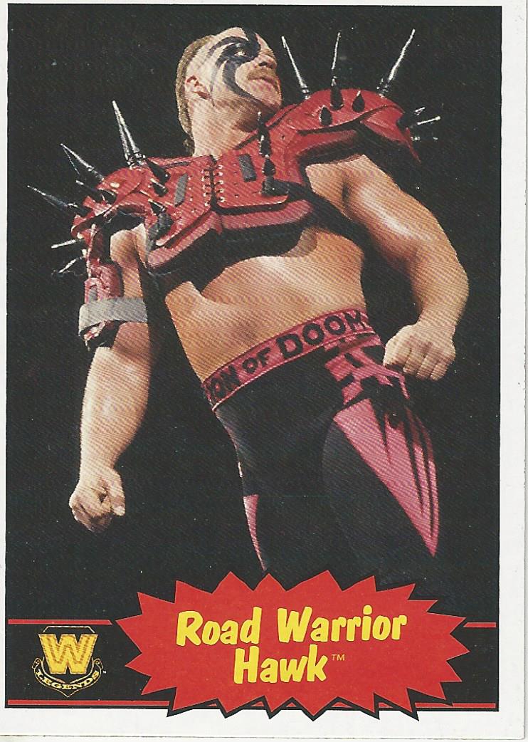WWE Topps Heritage 2012 Trading Cards Hawk No.101