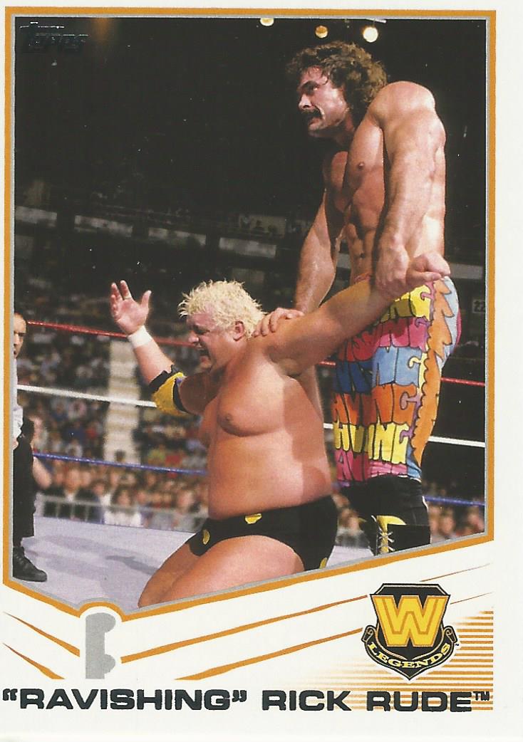 WWE Topps 2013 Trading Cards Rick Rude No.102