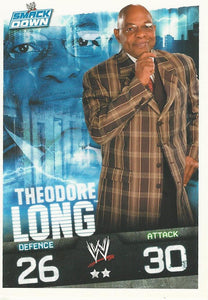 WWE Topps Slam Attax Evolution 2010 Trading Cards Theodore Long No.102
