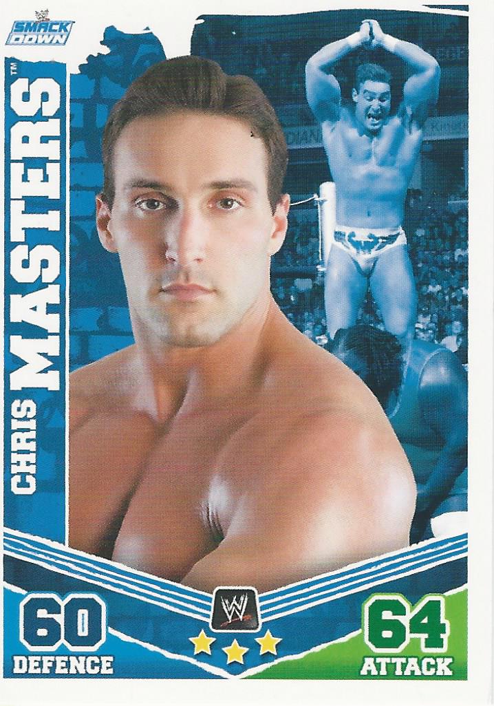 WWE Topps Slam Attax Mayhem 2010 Trading Card Chris Masters No.102