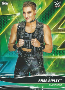Topps WWE Superstars 2021 Trading Cards Rhea Ripley No.102