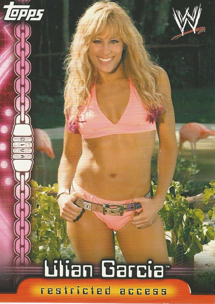WWE Topps Insider 2006 Trading Card Lillian Garcia D8