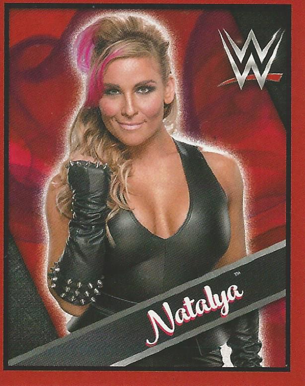 WWE Topps Then Now Forever 2016 Stickers Natalya No.102