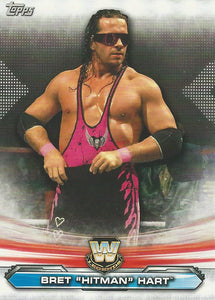 WWE Topps Raw 2019 Trading Card Bret Hart LR-2