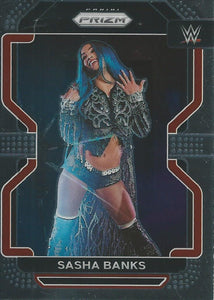 WWE Panini Prizm 2022 Trading Cards Sasha Banks No.102