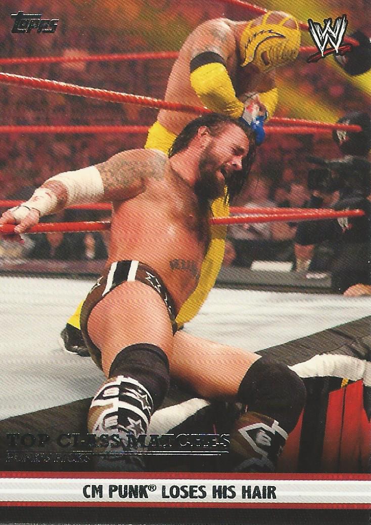 WWE Topps 2012 Trading Cards CM Punk 5 of 10