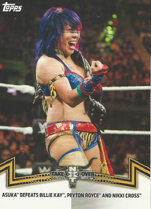 WWE Topps Women Division 2018 Trading Cards Asuka NXT-2