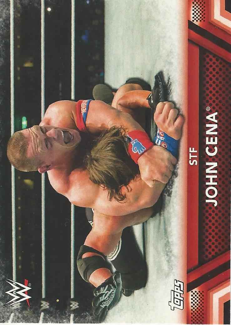 WWE Topps Then Now Forever 2017 Trading Card John Cena No.F2