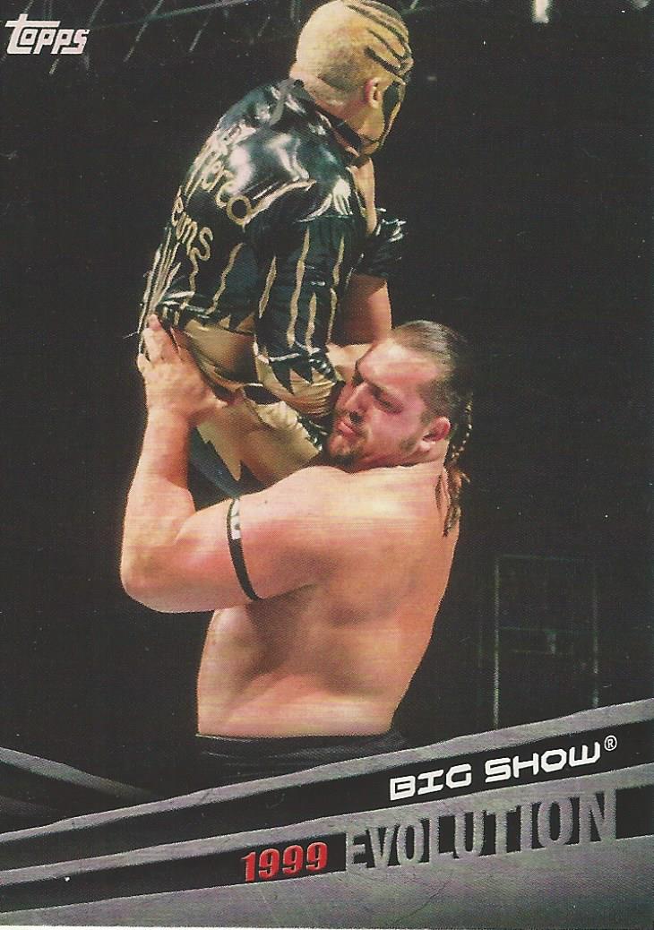 WWE Topps 2018 Trading Cards Big Show E2