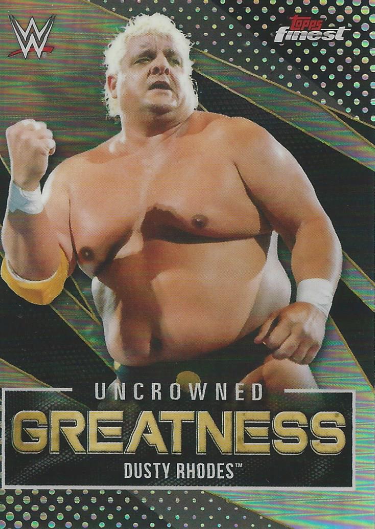 WWE Topps Finest 2021 Trading Cards Dusty Rhodes UG-4